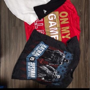 3 boy shirts
